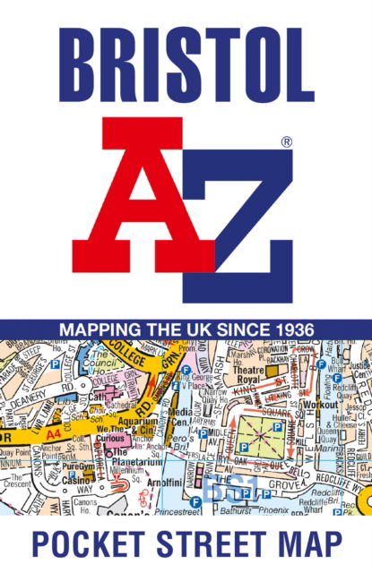 Cover for A-Z Maps · Bristol A-Z Pocket Street Map (Landkarten) (2023)