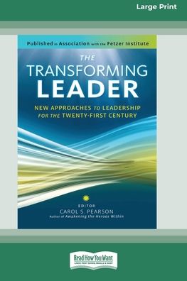 Cover for Carol S Pearson · The Transforming Leader (Paperback Book) (2012)