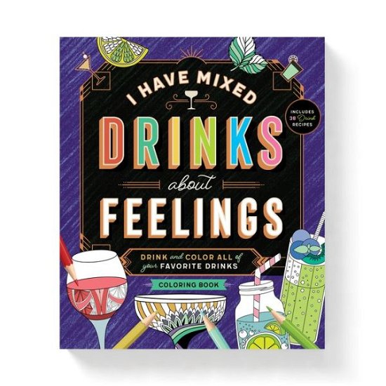Cover for Brass Monkey · I Have Mixed Drinks About Feelings Coloring Book (Paperback Bog) (2022)