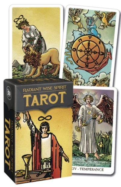 Radiant Wise Spirit Tarot Mini - Arthur Edward Waite - Gra planszowa - Llewellyn Publications - 9780738766478 - 8 lipca 2020