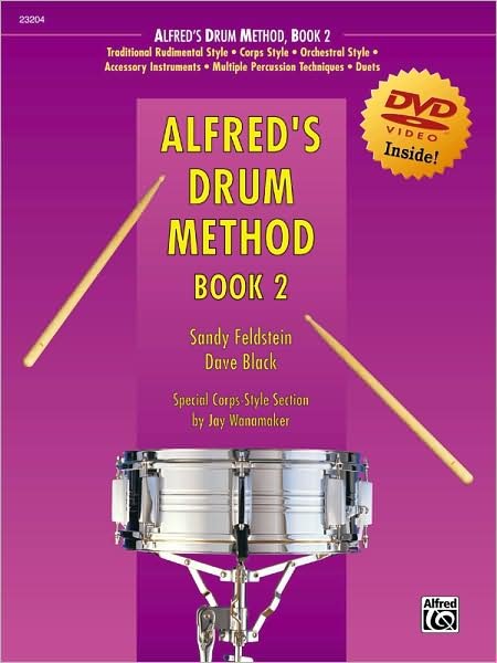 Alfred's Drum Method, Book 2 - Black - Bøker -  - 9780739037478 - 