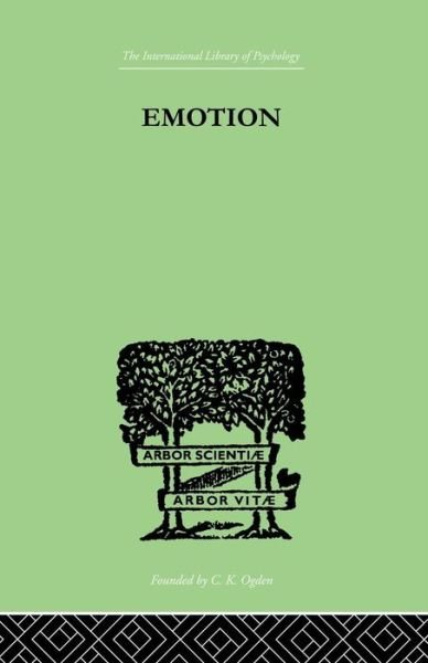 Cover for James Hillman · Emotion: A COMPREHENSIVE PHENOMENOLOGY OF THEORIES AND THEIR MEANINGS for (Paperback Bog) (2014)