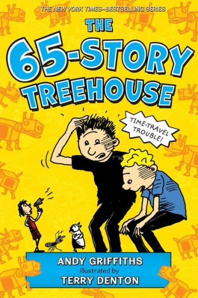 The 65-Story Treehouse: Time Travel Trouble! - The Treehouse Books - Andy Griffiths - Bøker - Square Fish - 9781250102478 - 13. mars 2018