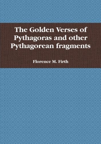 Cover for Marcel Roggemans · The Golden Verses of Pythagoras (Paperback Book) (2009)
