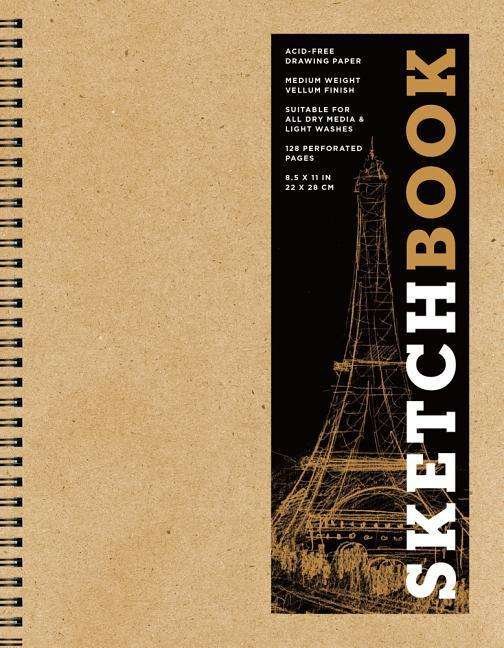 Cover for Union Square &amp; Co. · Sketchbook (basic large spiral Kraft) - Sterling Sketchbook series (Hardcover Book) (2018)