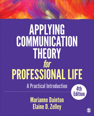 Cover for Marianne Dainton · Applying Communication Theory for Professional Life: A Practical Introduction (Paperback Book) [4 Revised edition] (2018)