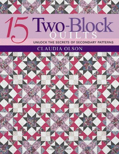15 Two-block Quilts: Unlocked the Secrets of Secondary Patterns - Claudia Olson - Livros - C&T Publishing - 9781571201478 - 1 de fevereiro de 2011