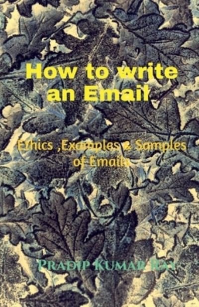 Cover for Pradip Kumar · How to Write an Email (Book) (2020)