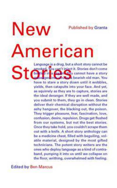 Cover for Ben Marcus · New American Stories (Buch) (2015)