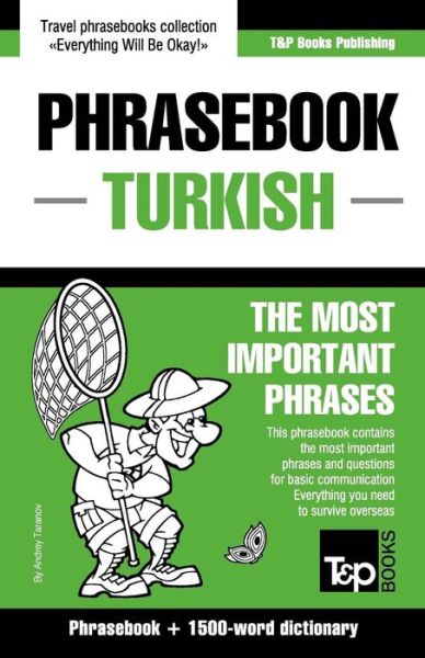 Cover for Andrey Taranov · English-turkish Phrasebook and 1500-word Dictionary (Paperback Book) (2015)