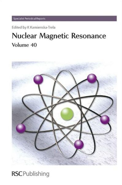 Cover for A E Aliev · Nuclear Magnetic Resonance: Volume 40 - Specialist Periodical Reports (Inbunden Bok) (2011)