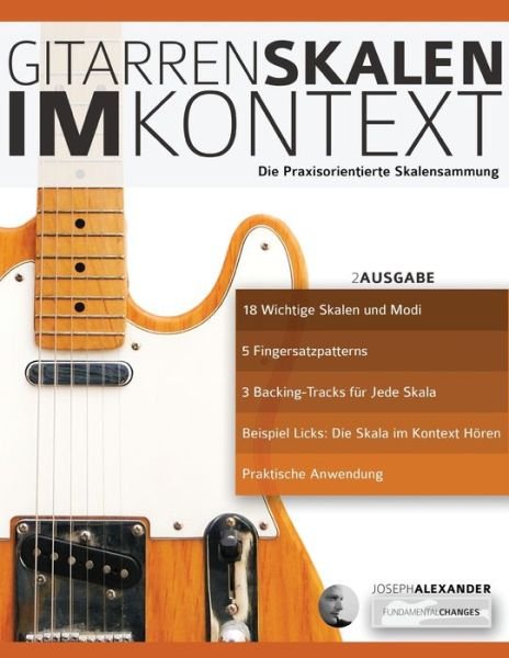 Cover for Joseph Alexander · Gitarrenskalen im Kontext (Paperback Book) (2019)