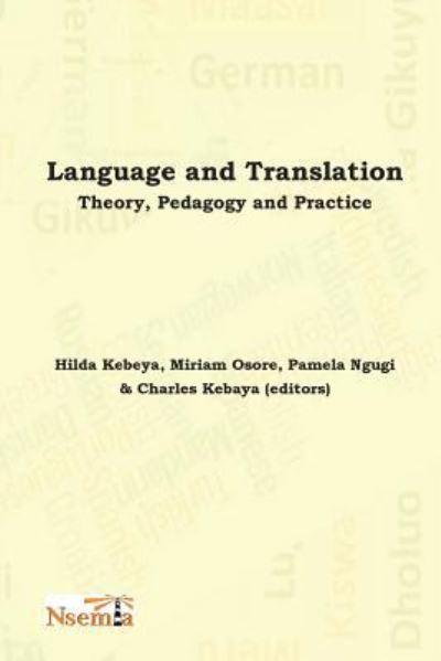 Cover for Hilda Kebeya · Language and Translation (Paperback Book) (2016)