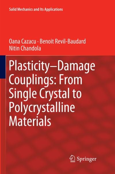 Cover for Cazacu · Plasticity Damage Couplings From Single Crystal to Polycrystalline Materials (Bok) [Softcover reprint of the original 1st ed. 2019 edition] (2018)