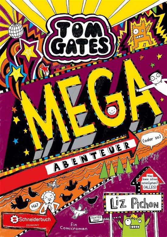 Cover for Pichon · Tom Gates,Mega-Abenteuer (oder (Bok)