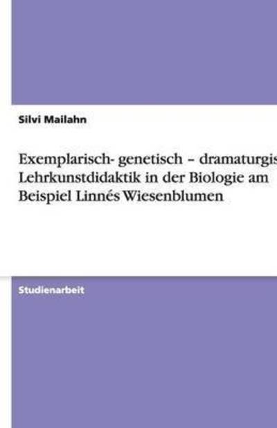 Cover for Mailahn · Exemplarisch- genetisch   drama (Book) (2009)