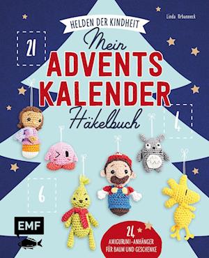 Cover for Linda Urbanneck · Mein Adventskalender-Häkelbuch: Helden der Kindheit  Merry X-Mas (Bok) (2023)