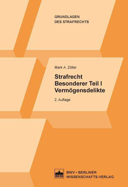 Cover for Zöller · Strafrecht Besonderer Teil I (Book)