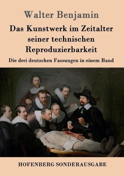 Cover for Walter Benjamin · Das Kunstwerk Im Zeitalter Seiner Technischen Reproduzierbarkeit (Paperback Bog) (2015)