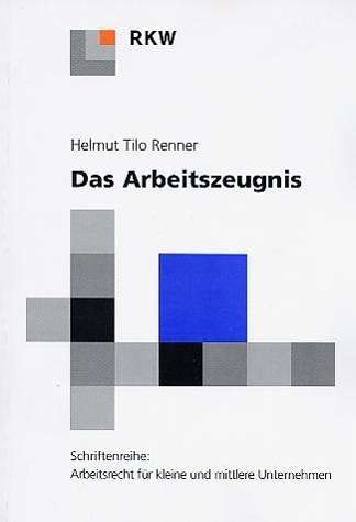 Cover for Renner · Das Arbeitszeugnis. (Book) (2000)