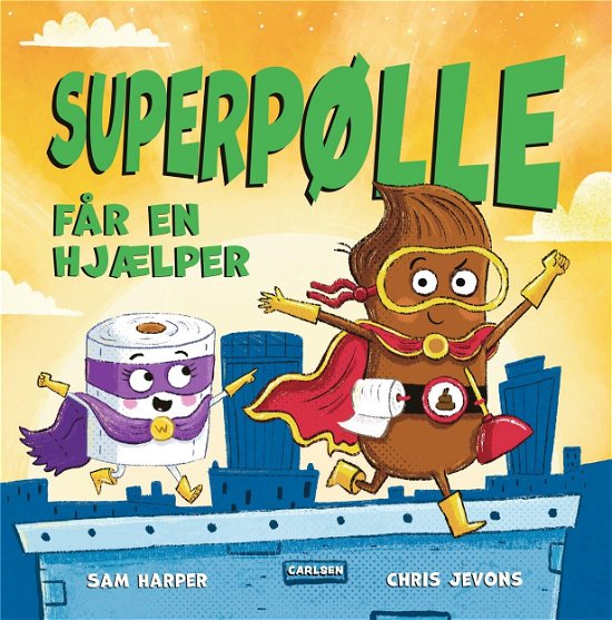 Cover for Sam Harper · Superpølle får en hjælper (Bound Book) [1º edição] (2023)