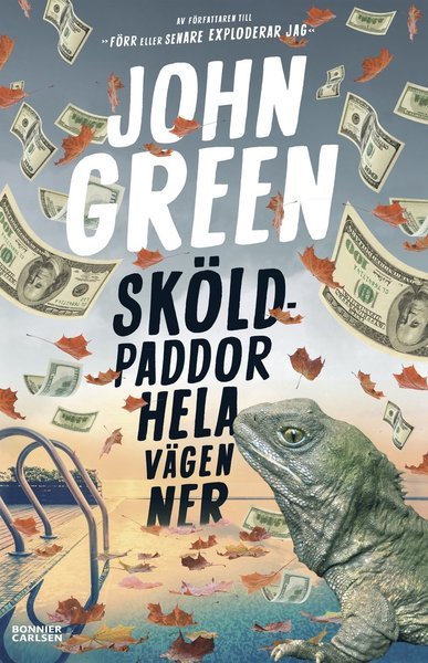 Cover for John Green · Sköldpaddor hela vägen ner (Buch) (2017)