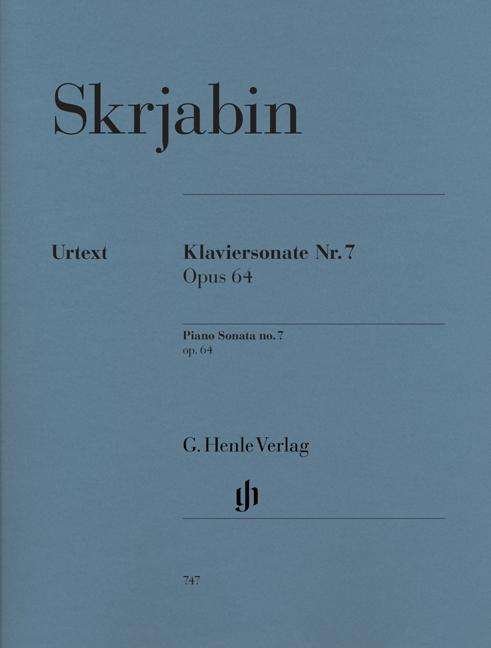Cover for Skrjabin · Klavierson.Nr.7 op.64.HN747 (Bog)