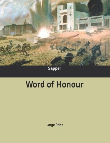 Cover for Sapper · Word of Honour (Paperback Book) (2020)