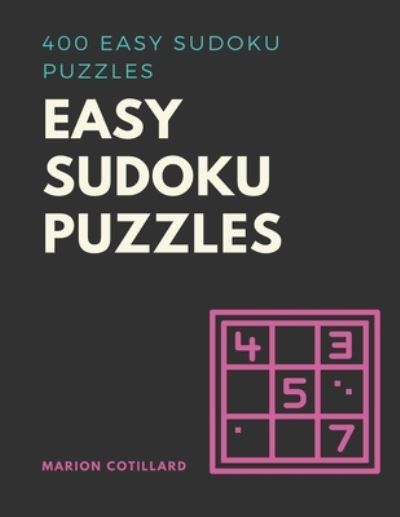 Cover for Marion Cotillard · Easy Sudoku Puzzles (Paperback Book) (2020)