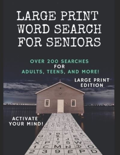 Cover for Marion Cotillard · Large Print Word Search for Seniors (Paperback Book) (2020)