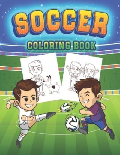 Cover for Fosco Sicario · Soccer Coloring Book (Pocketbok) (2021)