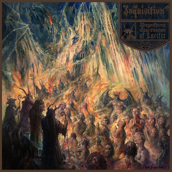 Cover for Inquisition · Magnificent Glorification of Lucifer (+ 2 Bonus Tracks) (CD) (2022)