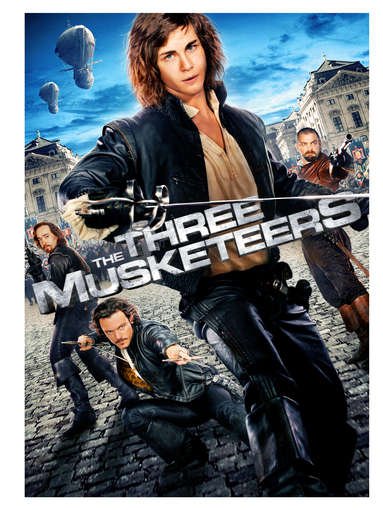 Cover for Three Musketeers (DVD) [Widescreen edition] (2012)