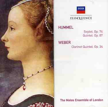 Ensemble of London - Hummel / Weber - Musique - ALLI - 0028947624479 - 27 novembre 2017