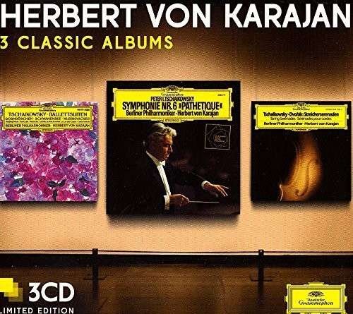Cover for Herbert Von Karajan · Three Classic Albums (Tchaikovsky) (CD) [Limited edition] (2014)