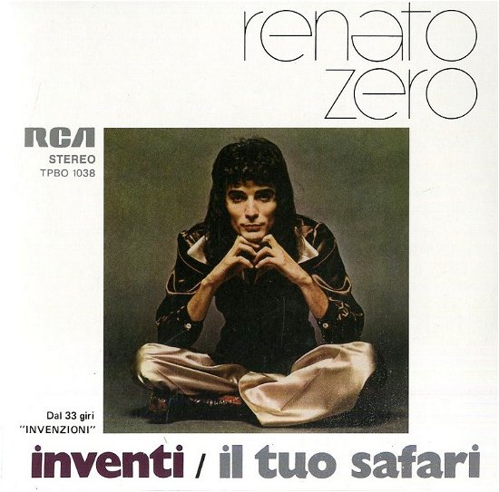Cover for Renato Zero · Inventi / Il Tuo Safari (7&quot;) (2020)
