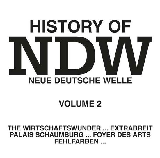 Cover for History Of Ndw Vol. 2 (CD) (2021)