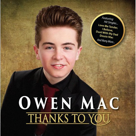 Cover for Owen Mac · Thanks To You (CD) (2019)
