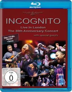 Cover for Incognito · Live in London - the 30th Anniversary Co (Blu-Ray) (2014)