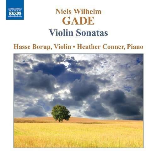 Niels Wilhelm Gade - Violin Sonatas Nos. 1-3 - Hasse Borup (violin) & Heather Conner (piano) - Musikk - NAXOS - 0747313052479 - 25. november 2009