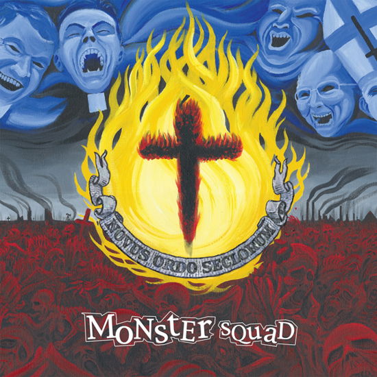 Cover for Monster Squad · Fire the Faith (Red / Neon Yellow Splatter Vinyl+felxi) (LP) (2024)