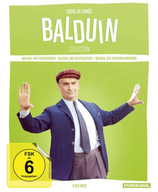 Cover for De Funes,louis / Gabin,jean · Louis De Funes / Balduin Collection (Blu-ray) (2016)
