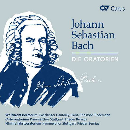 Die Oratorien - the Oratorios - Johann Sebastian Bach - Musik - CARUS - 4009350830479 - 1. Oktober 2021