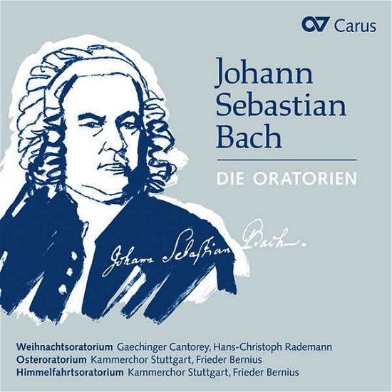 Die Oratorien - the Oratorios - Johann Sebastian Bach - Musik - CARUS - 4009350830479 - October 1, 2021