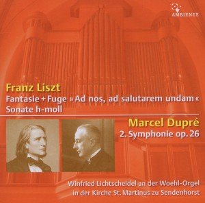 Cover for Franz Liszt (1811-1886) · Fantasie &amp; Fuge über &quot;Ad nos ad salutarem undam&quot; (CD) (2011)