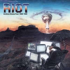 Cover for Riot · Archives Volume 4: 1988-1990 (Colour Vinyl +dvd) (LP) [Coloured edition] (2020)