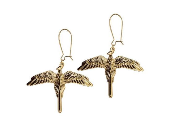Harry Potter Earrings Fawkes - Harry Potter - Produtos - - 4895205616479 - 16 de março de 2024