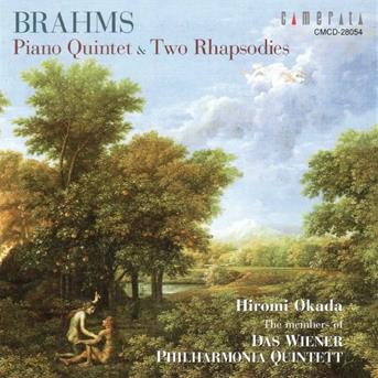 Cover for Okada Hiromi · Brahms:piano Quintet (CD) [Japan Import edition] (2004)