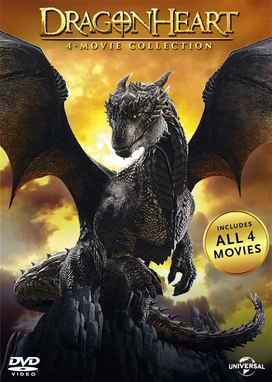 Cover for Dragonheart Quadrilogy (4 Films) Collection (DVD) (2017)