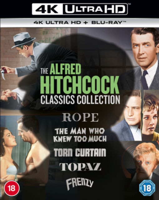 Alfred Hitchcock Classic Collection 3 - Alfred Hitchcock - Filme - UNIVERSAL PICTURES - 5053083266479 - 6. November 2023